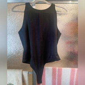 Banana Republic Black Bodysuit Size L